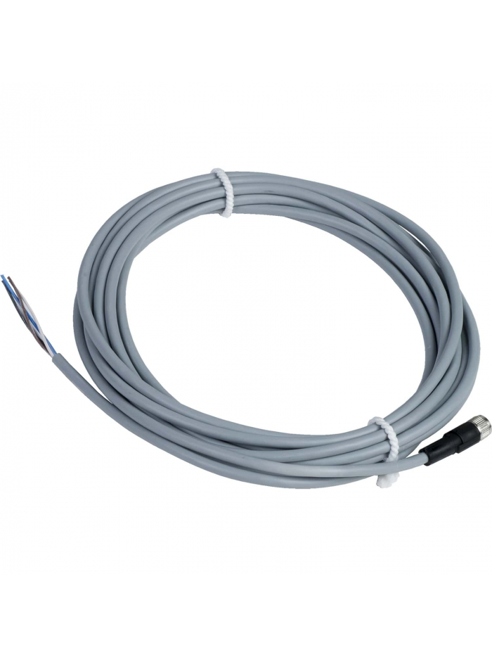 SCHNEIDER, M8, 4 Pin, 5 METER, PURE PRE WIRED CONNECTOR
