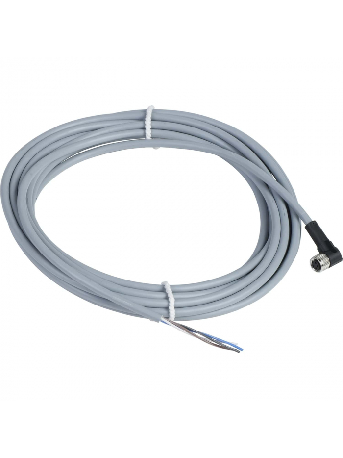 SCHNEIDER, M8, 4 Pin, 5 METER, PURE PRE WIRED CONNECTOR
