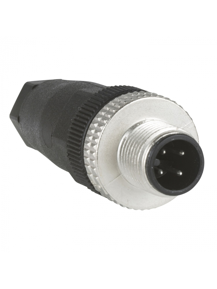 SCHNEIDER, M12, 4 Pin, MAIL CONNECTOR