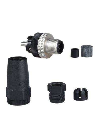 SCHNEIDER, M12, 5 Pin, MAIL CONNECTOR