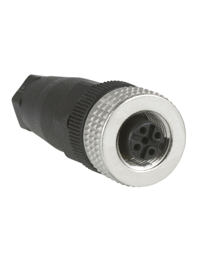 SCHNEIDER, M12, 4 Pin, FEMAIL CONNECTOR
