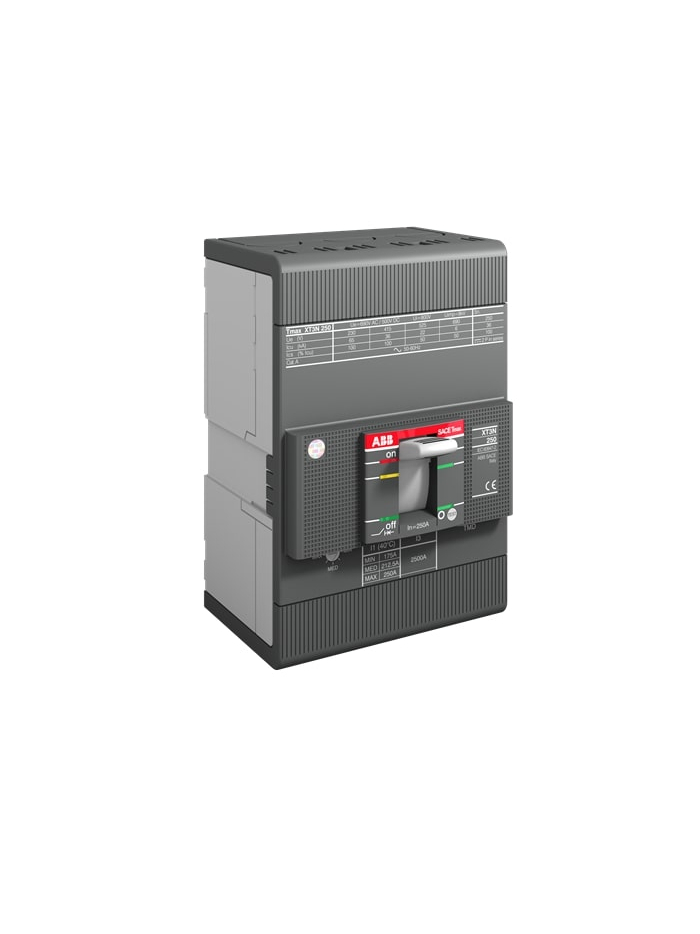 ABB, 3 Pole, 250A, 36kA, XT3 MCCB