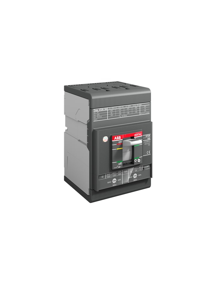 ABB, 3 Pole, 50A, 50kA, XT2 MCCB