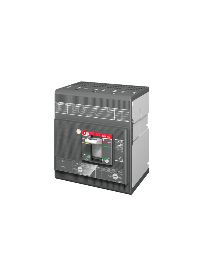 ABB, 4 Pole, 4A, 70kA, XT2 MCCB