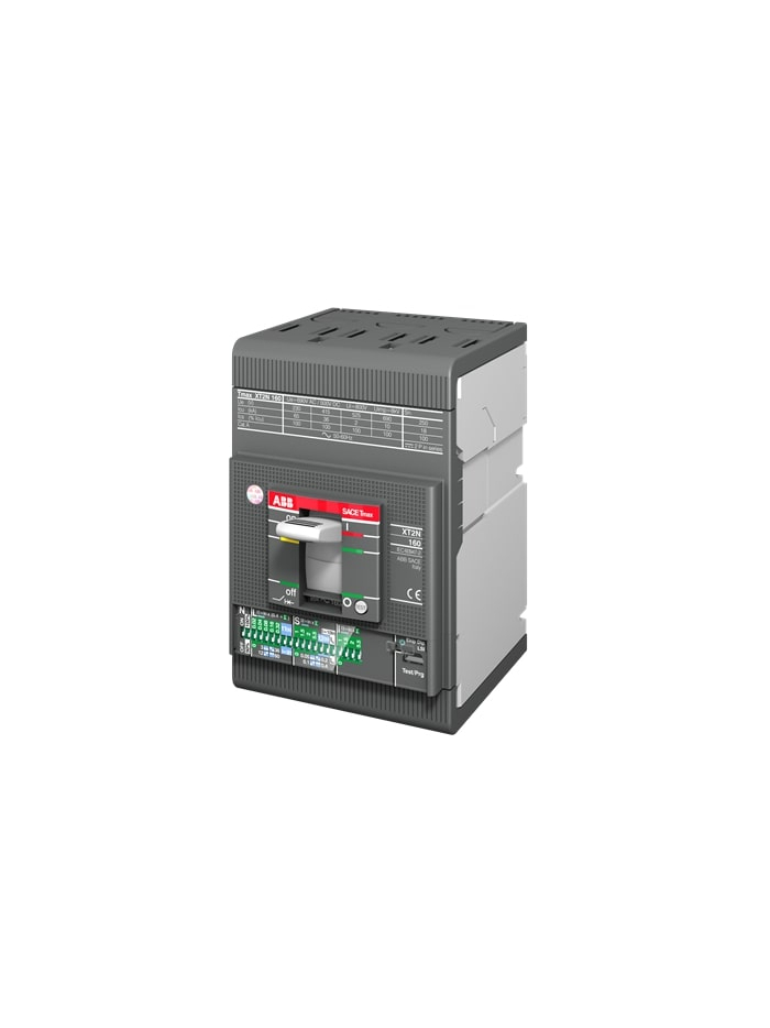 ABB, 3 Pole, 63A, 70kA, XT2 MCCB