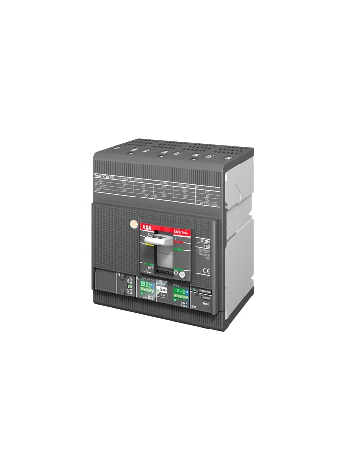 ABB, 4 Pole, 160A, 36kA, XT2 MCCB