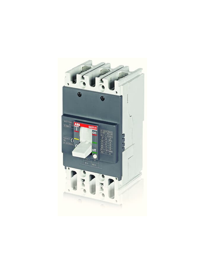 ABB, 3 Pole, 50A, 10kA, A1A 125 FORMULA MCCB