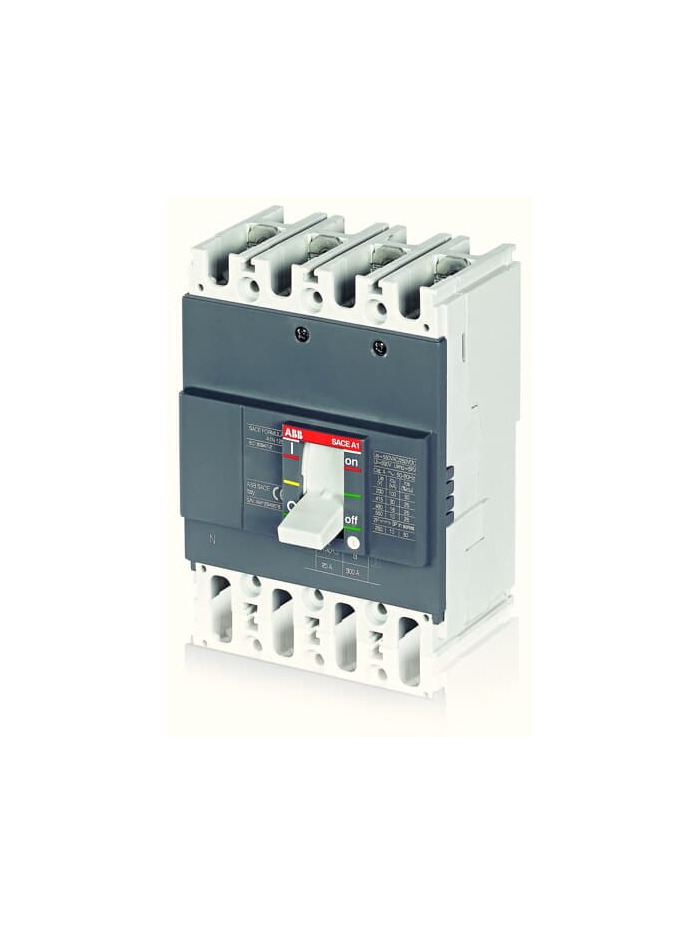 ABB, 4 Pole, 80A, 10kA, A1A 125 FORMULA MCCB
