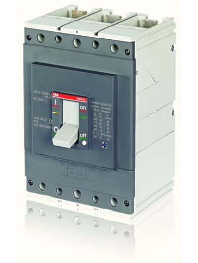 ABB, 3 Pole, 500A, 36kA, A3N 630 FORMULA MCCB