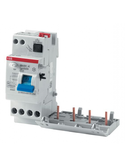 ABB, 4 Pole, 25A, 30mA, Type DDA204 AC-25/0.03 RCD