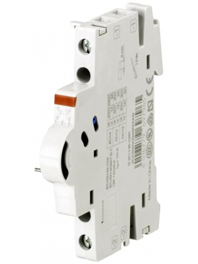 ABB, Aux. Contact (2NO) for S2C-H6 02R MCB, RCCB, RCD