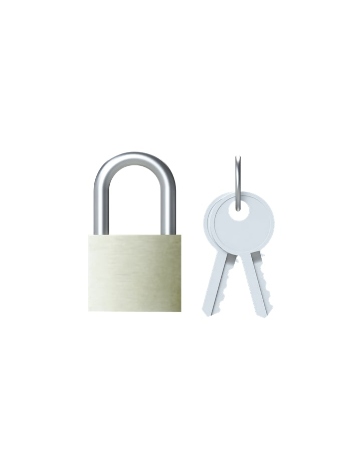 ABB, Padlock with 2 keys for MCB, SD, RCCB