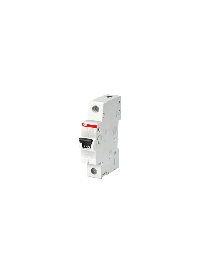 ABB, 1 Pole, 6A, SB201 M-B, B-CURVE MCB