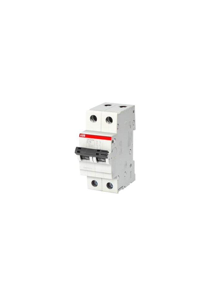 ABB, 2 Pole, 2A, SB202 M-D, C-CURVE MCB