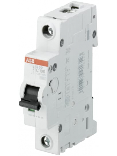 ABB, 1 Pole, 80A, S201 C-CURVE MCB