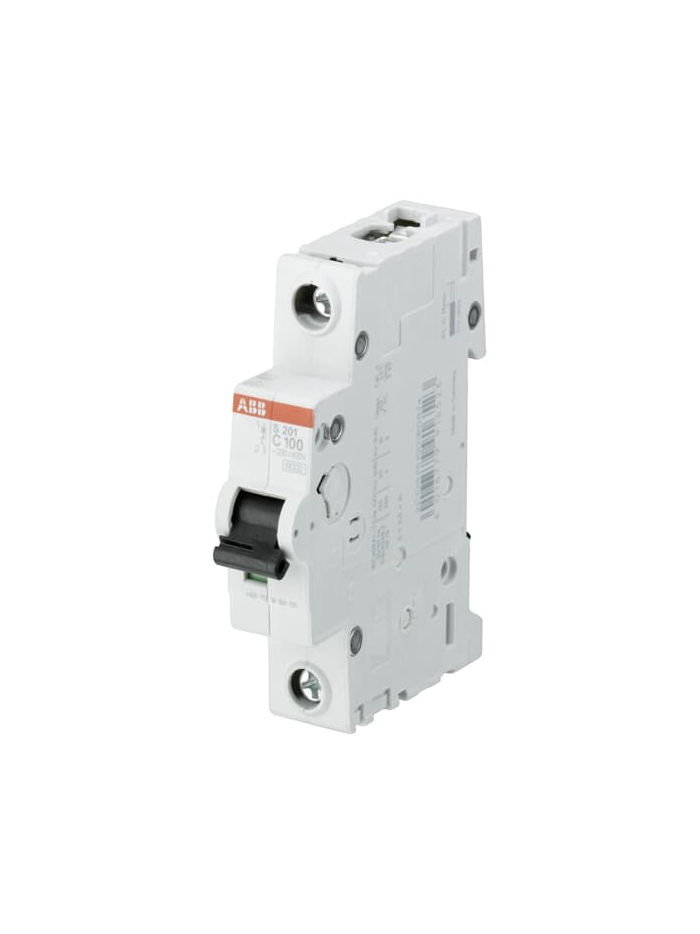 ABB, 1 Pole, 100A, S201 C-CURVE MCB
