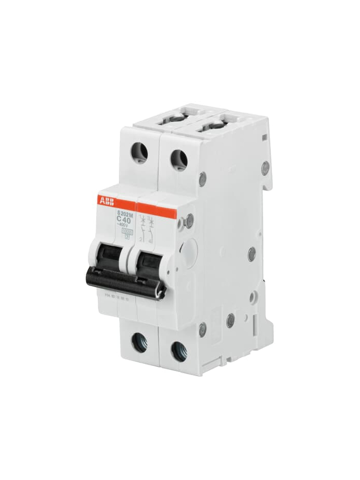 ABB, 2 Pole, 20A, S202M-D, C-CURVE MCB