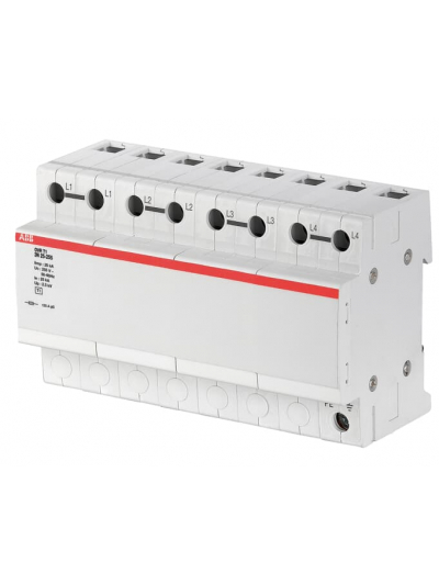 ABB, 3 Pole+N, 255V, 25kA, TYPE 1-SPARK GAP, SPD