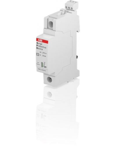 ABB, 1 Pole, 275V, 40kA, TYPE 2-METAL OXIDE VARISTOR, SPD
