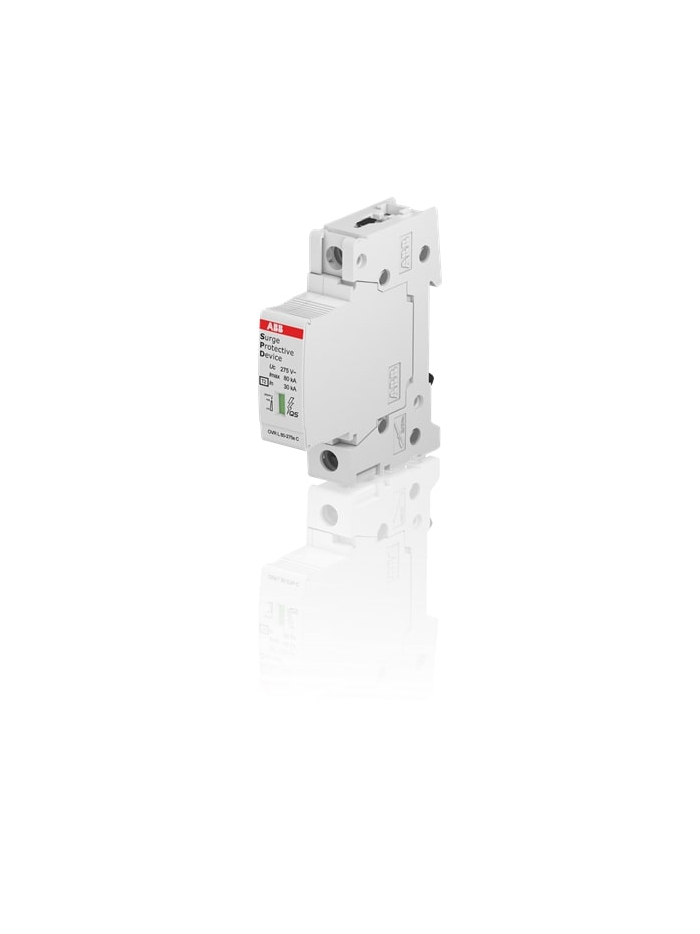 ABB, 1 Pole, 275V, 80kA, TYPE 2-METAL OXIDE VARISTOR, SPD