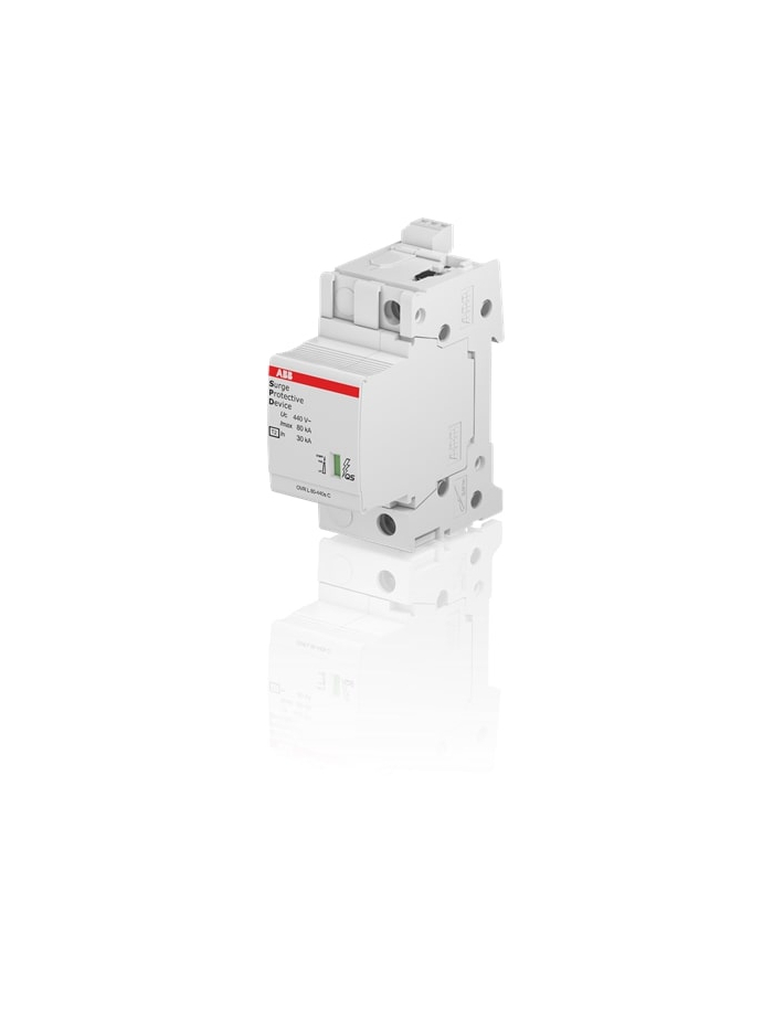 ABB, 1 Pole, 440V, 80kA, TYPE 2-METAL OXIDE VARISTOR, SPD