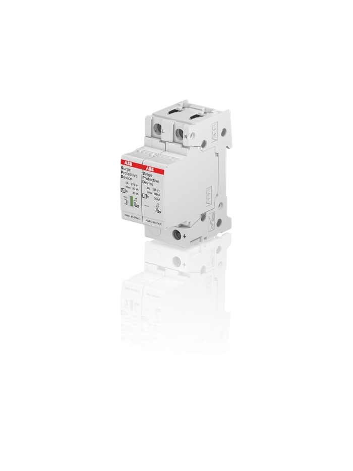 ABB, 1 Pole+N, 275V, 80kA, TYPE 2, SPD