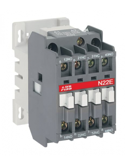 ABB, 110V AC, N22E Type AUXILIARY CONTACTOR