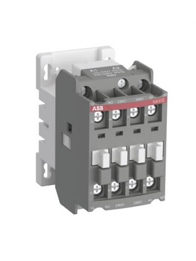 ABB, 24V AC, NX40E Type, AUXILIARY CONTACTOR