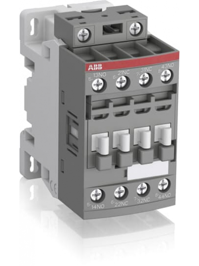 ABB, 48-130V AC/DC, NF40E Type, AUXILIARY CONTACTOR