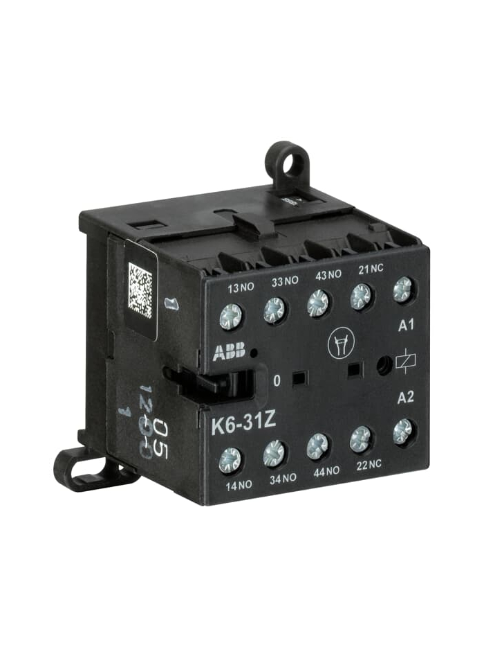 ABB, 24V AC, K6-31Z MINI AUXILIARY CONTACTOR