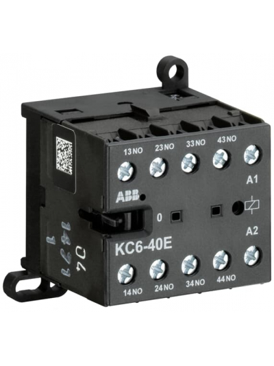 ABB, 220-240V DC, KC6-40E MINI AUXILIARY CONTACTOR