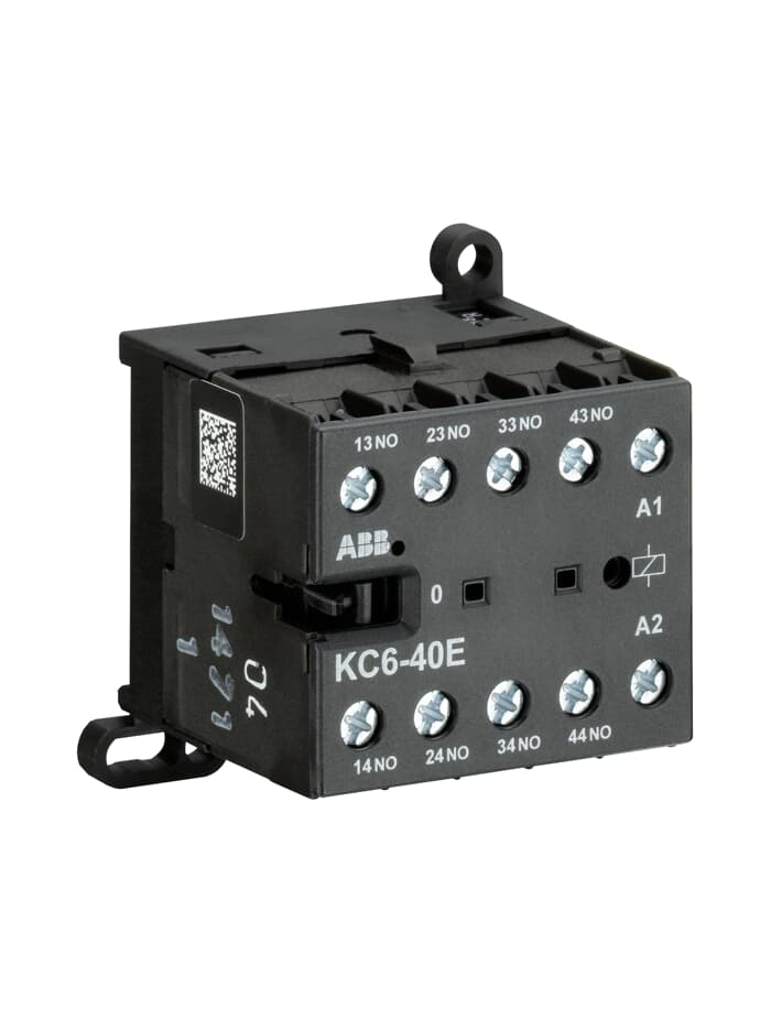 ABB, 220-240V DC, KC6-40E MINI AUXILIARY CONTACTOR