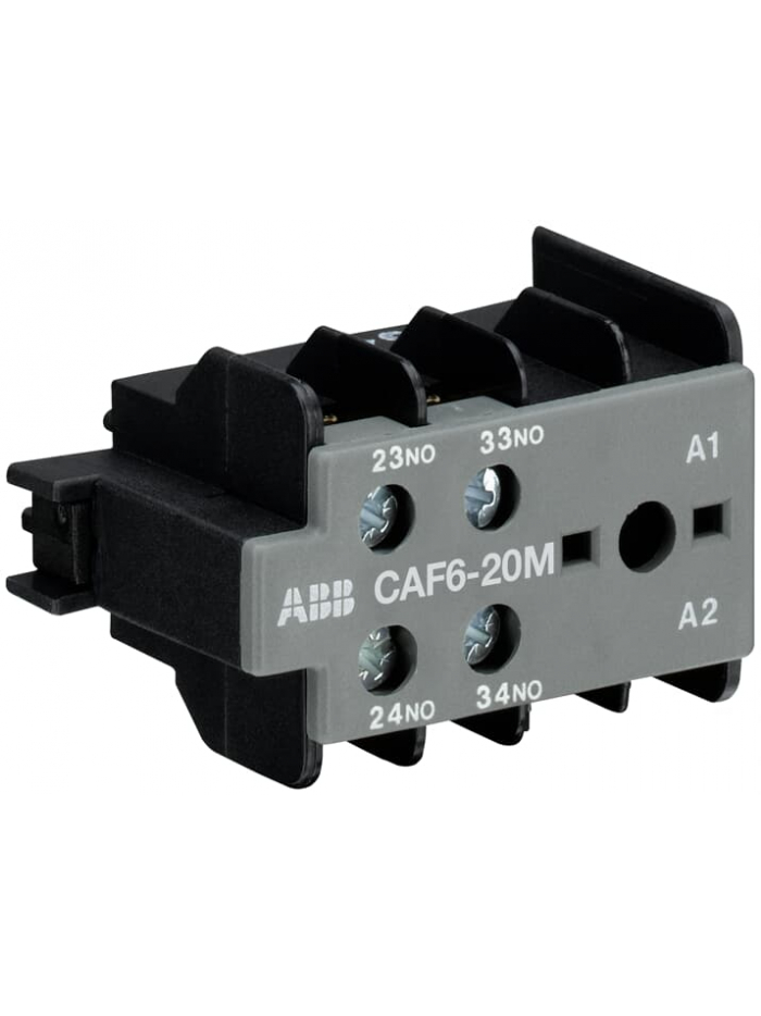 ABB, CAF6-20M Auxiliary Contact Block For MINI CONTACTOR