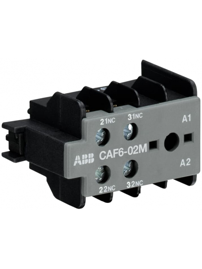 ABB, CAF6-02M Auxiliary Contact Block For MINI CONTACTOR