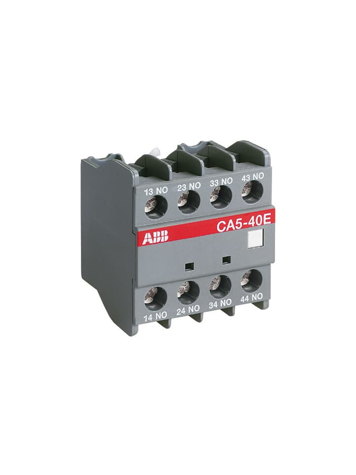 ABB, 1 Pole, CA 5-04 E Type, Add On Block for CONTACTOR