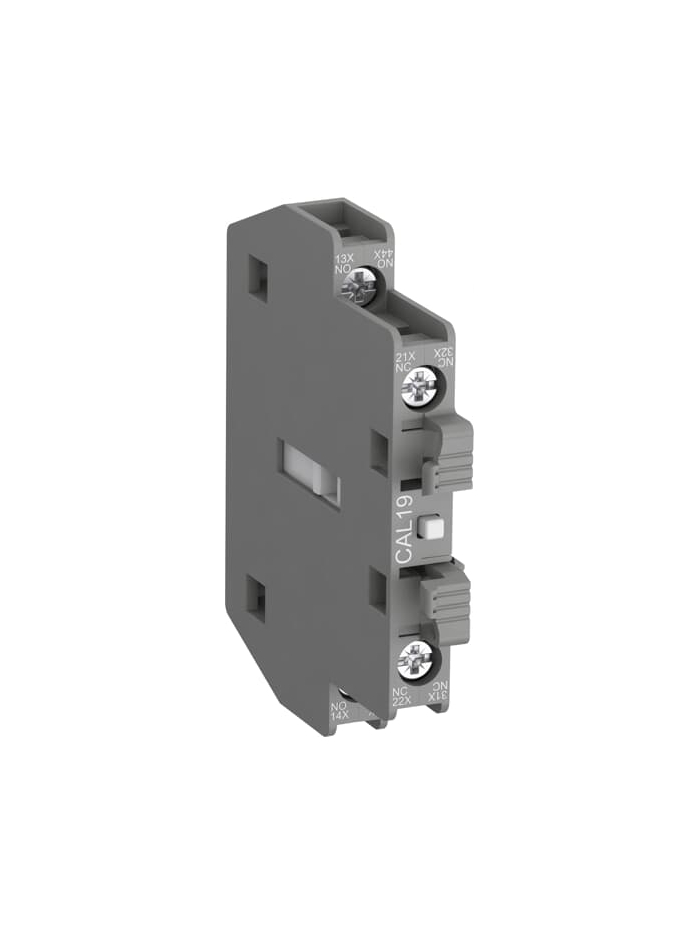 ABB, 2 Pole, CAL19-11 Type, Add On Block for CONTACTOR