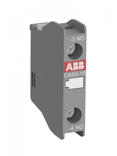 ABB, 1 Pole, CA5X-10 Type, Add On Block for CONTACTOR