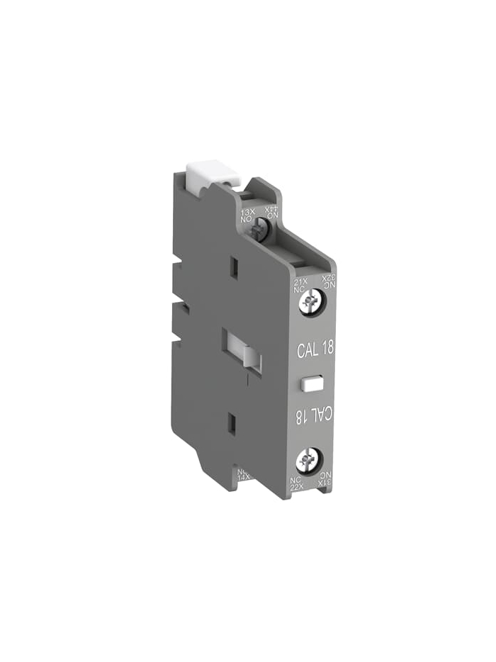 ABB, 2 Pole, CAL18X-11 Type, Add On Block for CONTACTOR