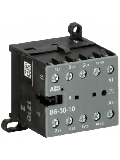 ABB, 9A, 3 Pole, 110-127V AC, MINI CONTACTOR