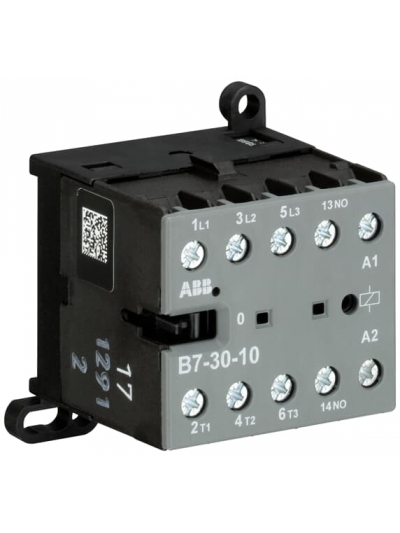 ABB, 12A, 3 Pole, 110-127V AC, MINI CONTACTOR