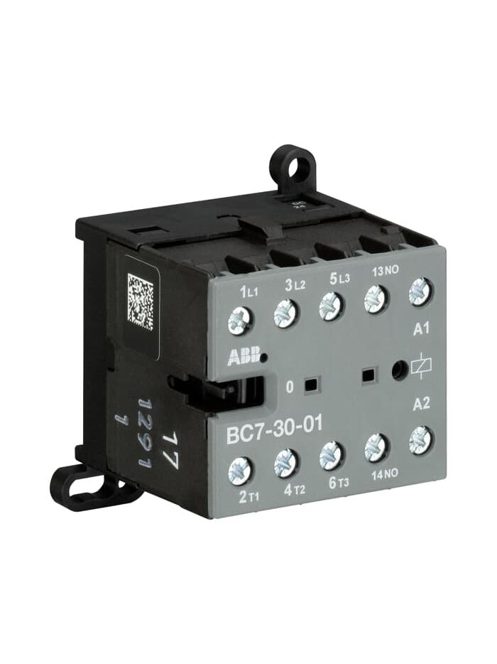 ABB, 12A, 3 Pole, 110-125V DC, MINI CONTACTOR