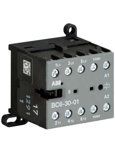 ABB, 9A, 3 Pole, 220-240V DC, MINI CONTACTOR