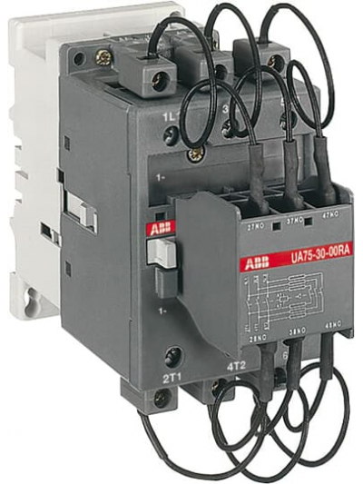ABB, 60kVAr, 3 Pole, 24V AC, UA CONTACTOR FOR CAPACITOR SWITCHING 
