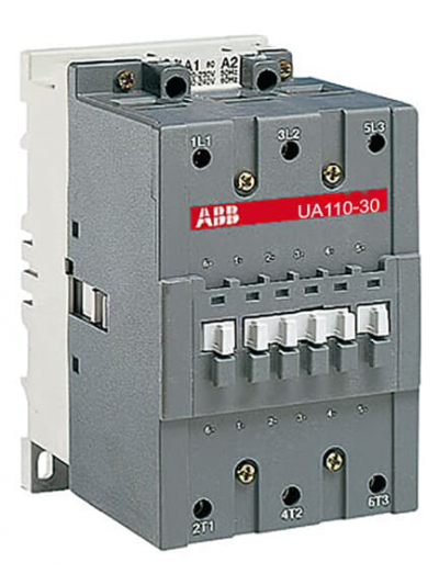 ABB, 80kVAr, 3 Pole, 24V AC, UA CONTACTOR FOR CAPACITOR SWITCHING 