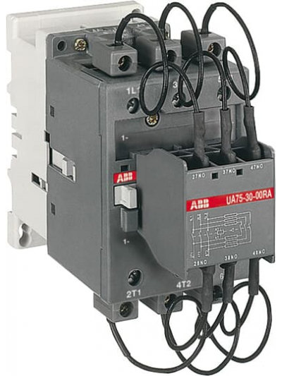 ABB, 50kVAr, 3 Pole, 110V AC, UA CONTACTOR FOR CAPACITOR SWITCHING 