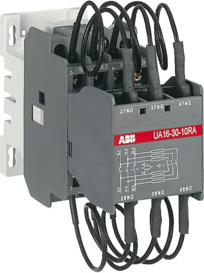 ABB, 12.5kVAr, 3 Pole, 220-230V AC, UA CONTACTOR FOR CAPACITOR SWITCHING 