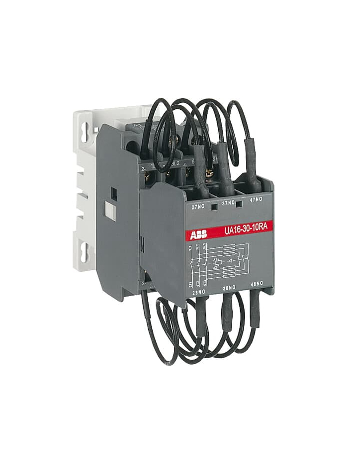 ABB, 12.5kVAr, 3 Pole, 220-230V AC, UA CONTACTOR FOR CAPACITOR SWITCHING 
