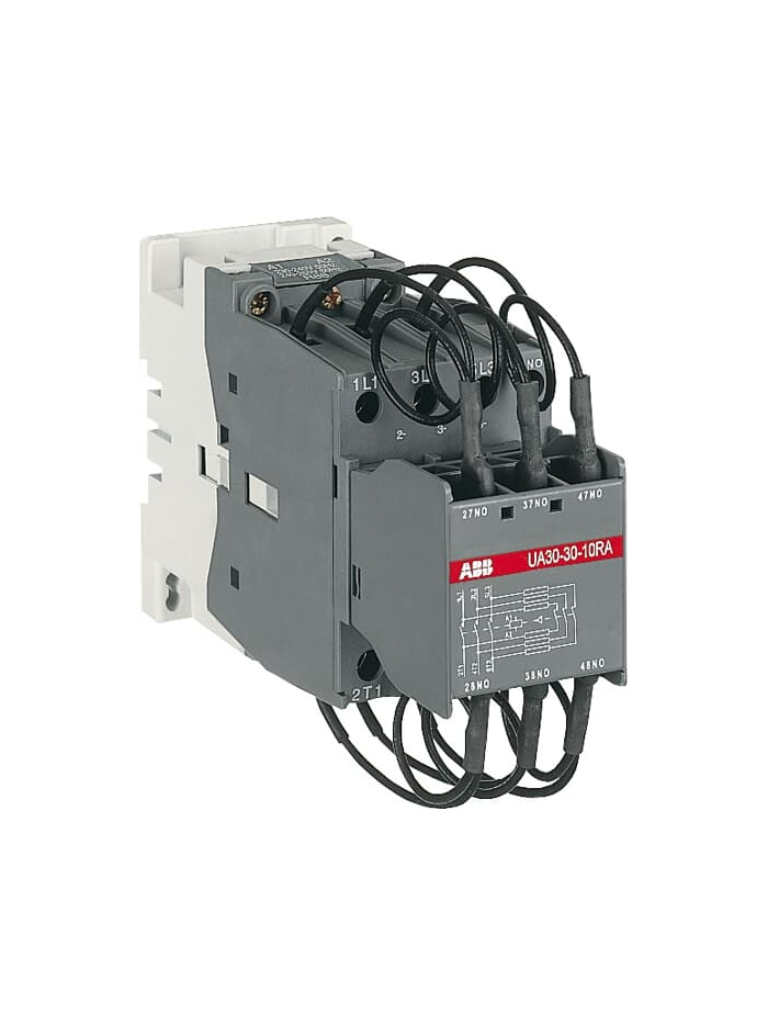 ABB, 30kVAr, 3 Pole, 220-230V AC, UA CONTACTOR FOR CAPACITOR SWITCHING 