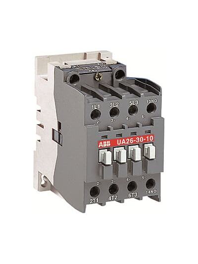ABB, 20kVAr, 3 Pole, 24V AC, UA CONTACTOR FOR CAPACITOR SWITCHING 