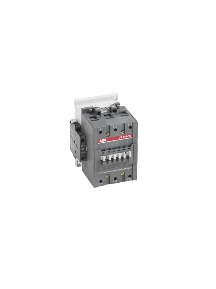 ABB, 75kVAr, 3 Pole, 110V AC, UA CONTACTOR FOR CAPACITOR SWITCHING 